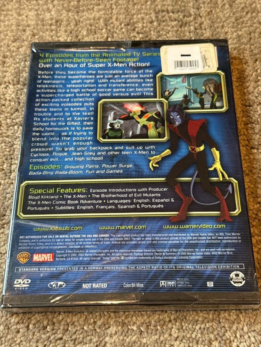 X-Men: Evolution - Mutants Rising DVD - Picture 2 of 2